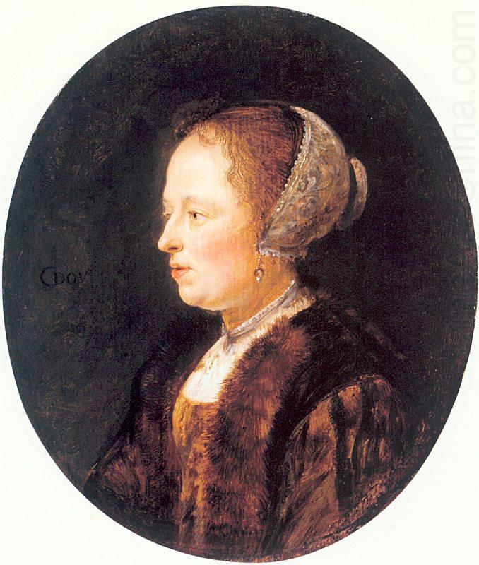 Portrait of a Woman, DOU, Gerrit